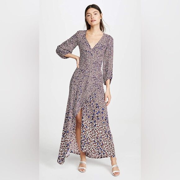 Yigal Azrouel Falling League Printed twill Dress NWT - Picture 1 of 4
